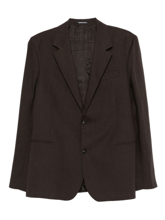 Emporio Armani Jackets Brown