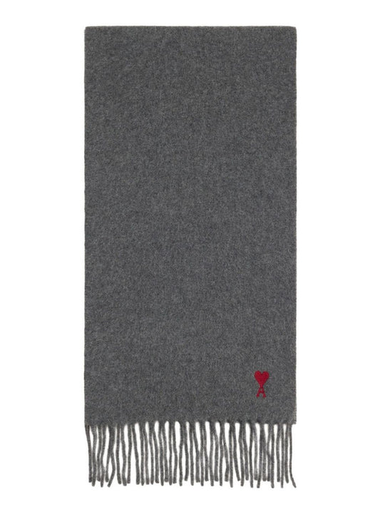 Ami Paris Scarfs Grey