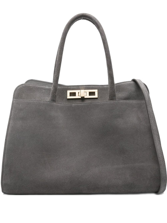 Fabiana Filippi Suede tote bag