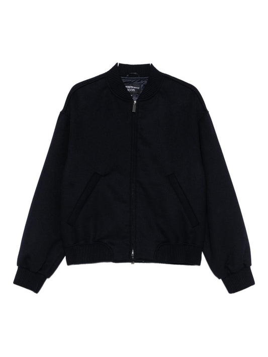 Emporio Armani Coats Blue