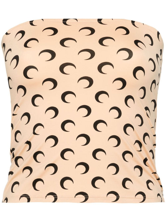 MARINE SERRE Top Beige