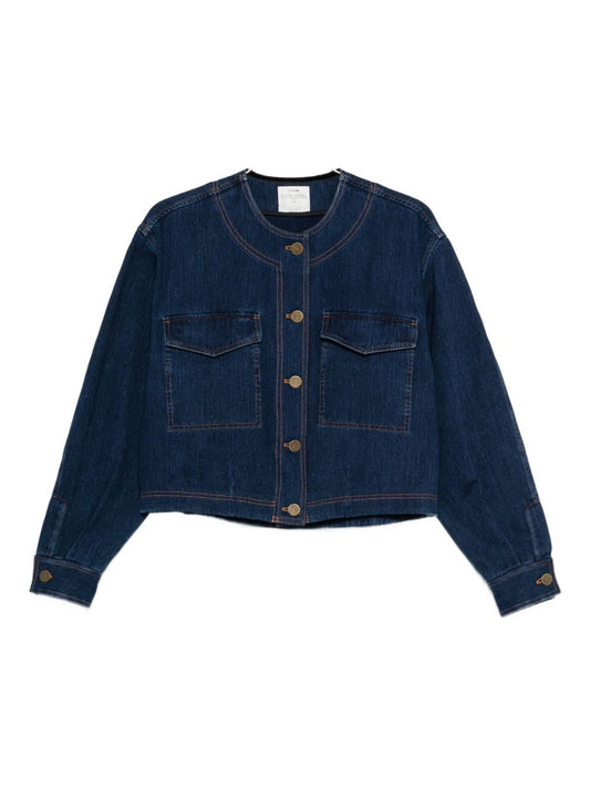 Forte Forte Coats Blue