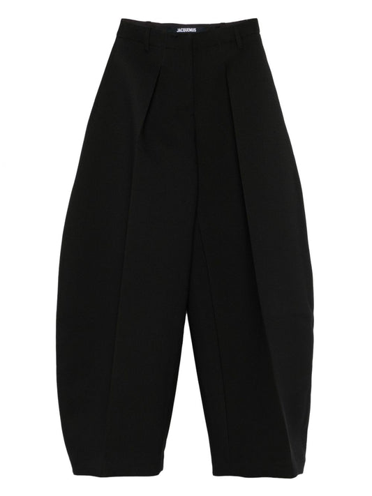 JACQUEMUS Trousers Black