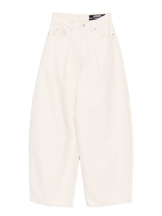 JACQUEMUS Jeans White