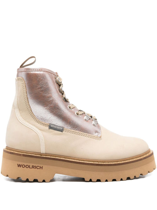 Woolrich Boots Cream