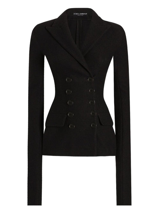 Dolce & Gabbana Double-breasted wool cloth jacket