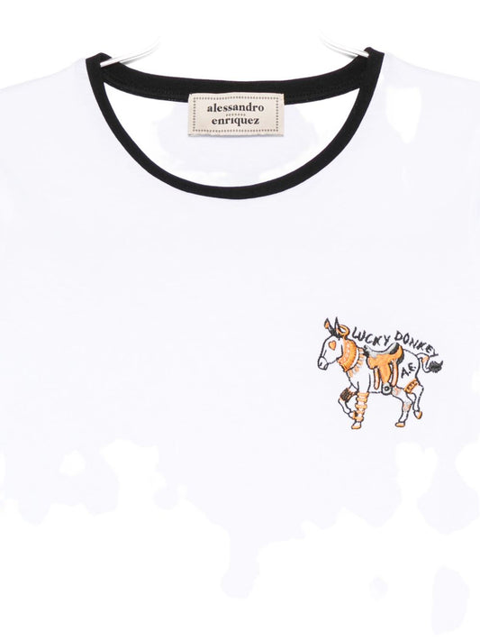 ALESSANDRO ENRIQUEZ T-shirts and Polos White