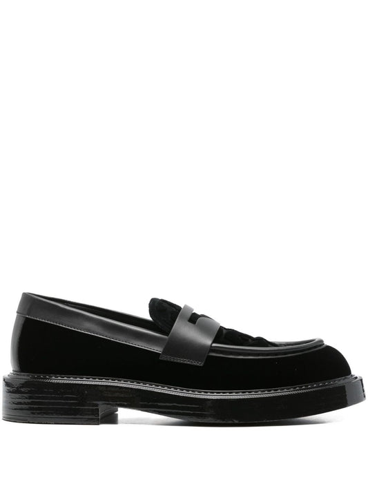 Emporio Armani Flat shoes Black