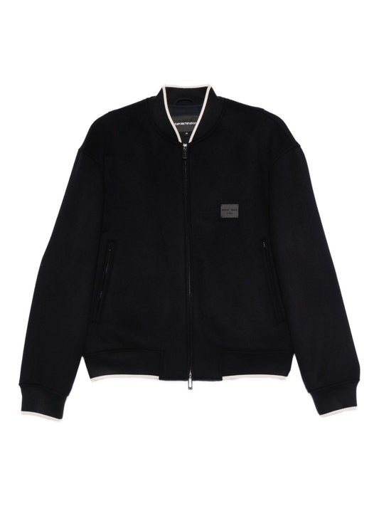 Emporio Armani Coats Blue
