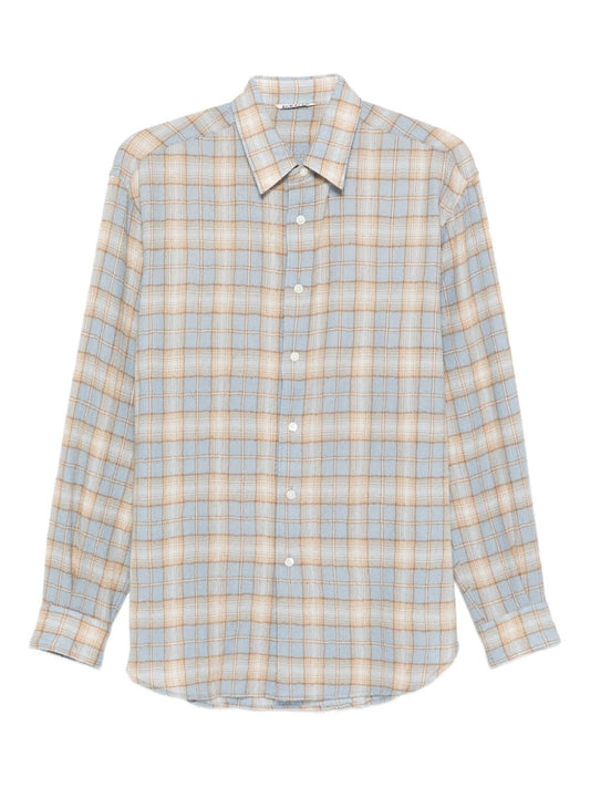 AURALEE Shirts Clear Blue