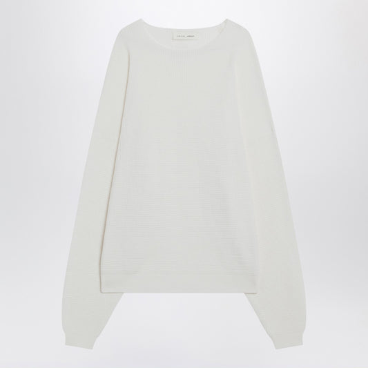 Fear of God Essentials Cloud white nylon-blend sweater