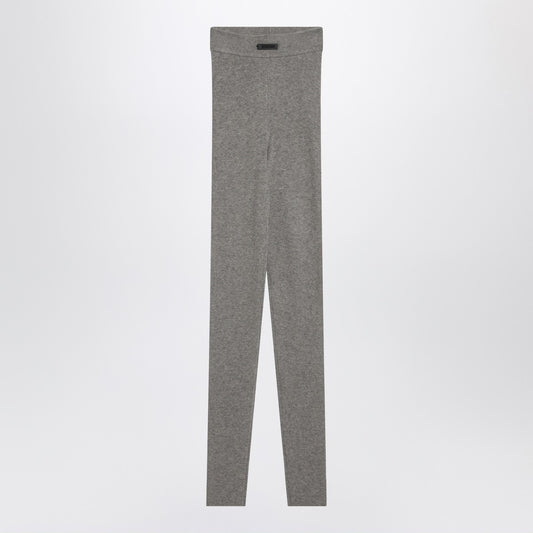 Fear of God Essentials Ribbed grey leggings