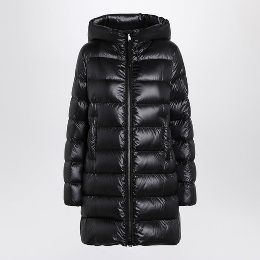 Moncler Black Suyenne down jacket with hood