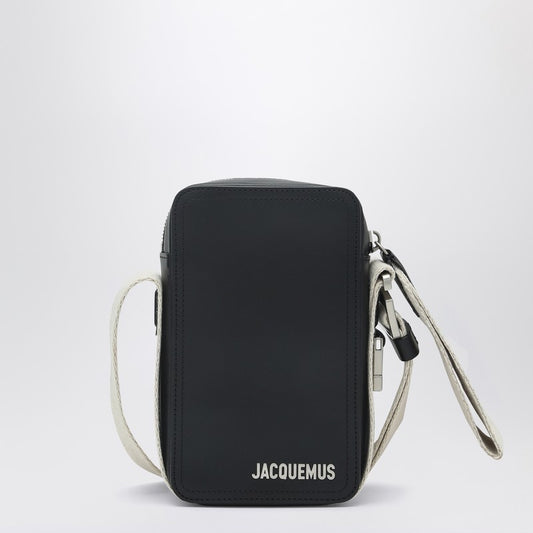 JACQUEMUS Small crossbody bag Le Cuerda black