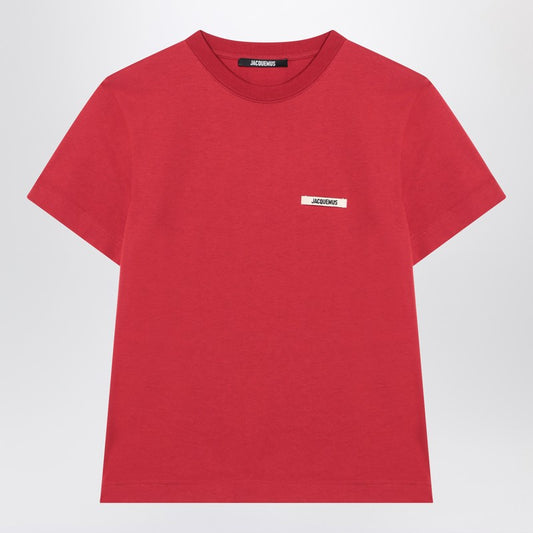 JACQUEMUS Red Gros Grain T-shirt