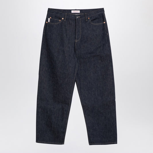 Valentino Dark blue denim jeans