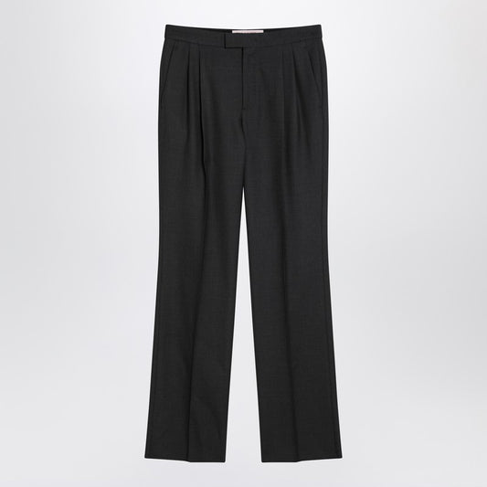 Valentino Charcoal grey wool trousers
