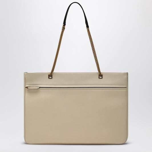 Valentino Garavani Large Viva Superstar bag in butter white/black