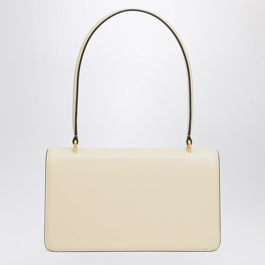 Valentino Garavani Vain bag in butter White glossy calfskin