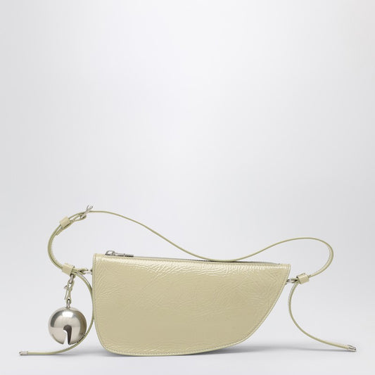 Burberry Small Shield light green leather bag