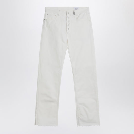 Alexander McQueen White denim trousers