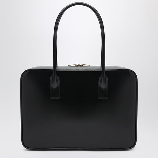 Saint Laurent Black Sac De Jour bowling bag