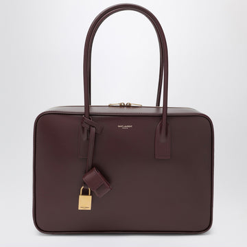 Saint Laurent Bordeaux Sac De Jour bowling bag