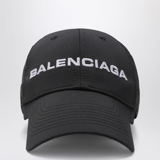 Balenciaga Black/white logo baseball cap