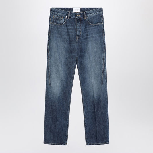 Givenchy Straight jeans dark blue washed effect