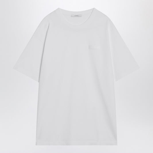 Givenchy White cotton T-shirt with logo patch