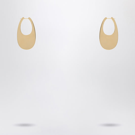 Coperni Large golden Swipe earrings