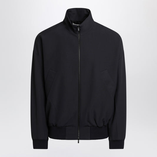 Fear of God Navy blue wool jacket with zip