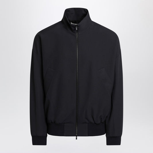 Fear of God Navy blue wool jacket with zip