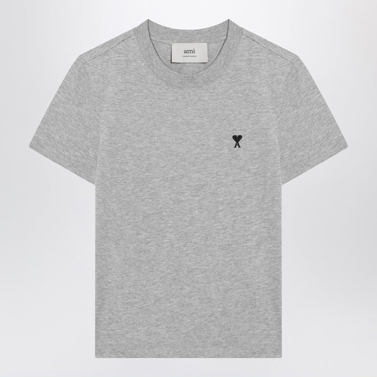 Ami Paris Ami De Coeur grey t-shirt