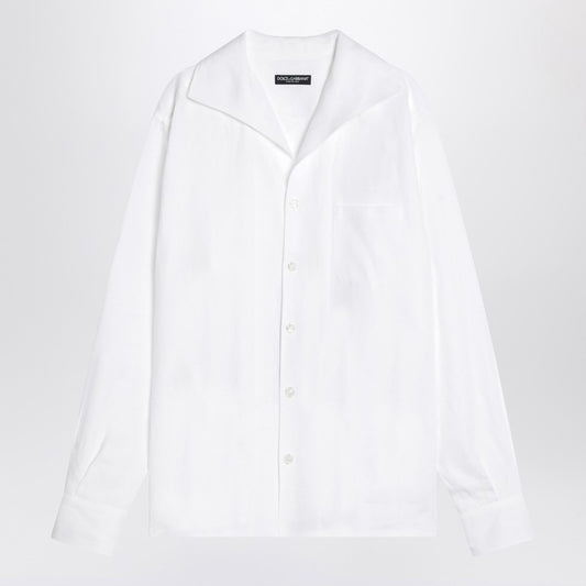 Dolce & Gabbana Dolce&Gabbana White linen shirt