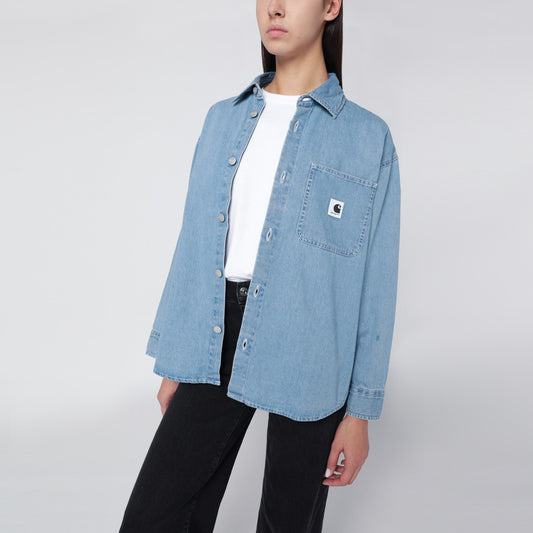 Carhartt WIP Faded blue W'' L/S Marly Shirt