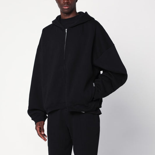 Represent Black zip-up hoodie