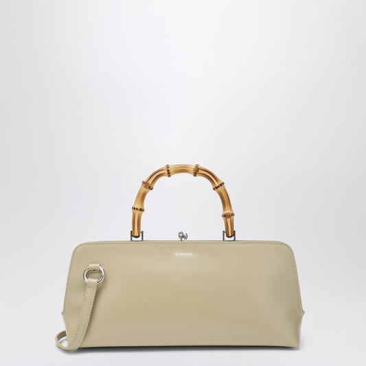 Jil Sander Small Goji Bamboo bag in almond colour