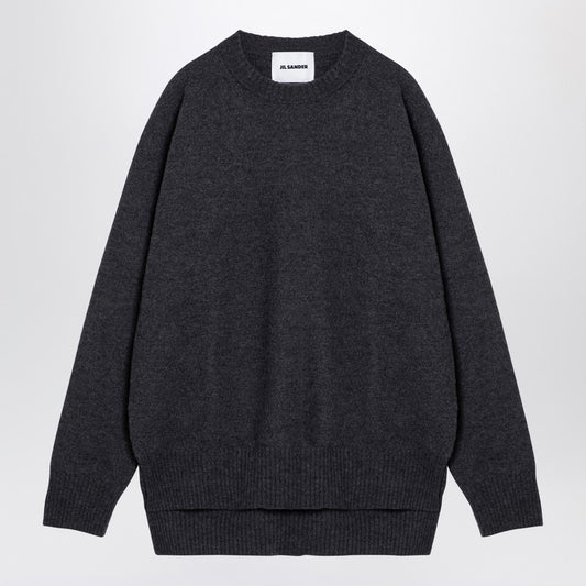 Jil Sander Grey wool crew-neck sweater