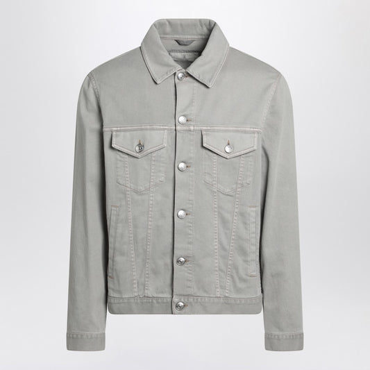 Brunello Cucinelli Khaki denim jacket