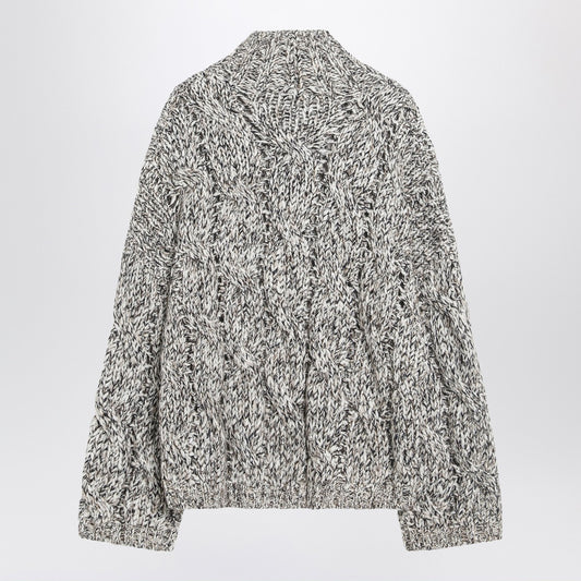 Brunello Cucinelli Dazzling Chiné cashmere-blend sweater