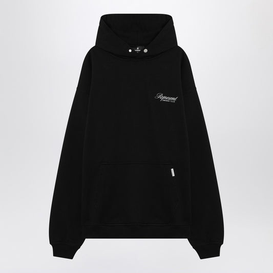 Represent Black hoodie with logo