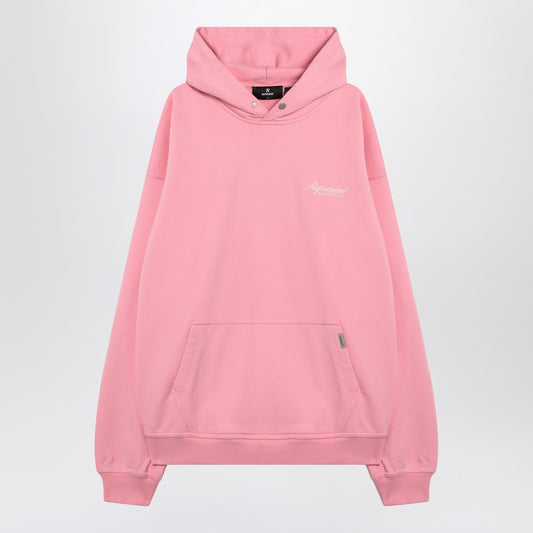 Represent Pink hoodie with logo