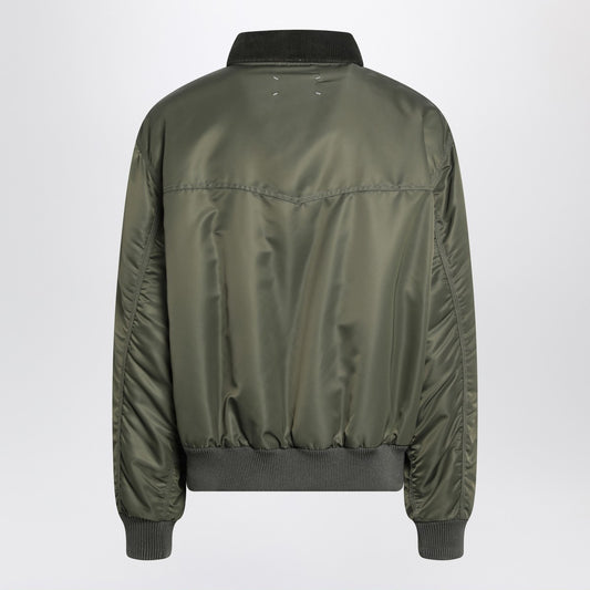 Maison Margiela Khaki green zip jacket