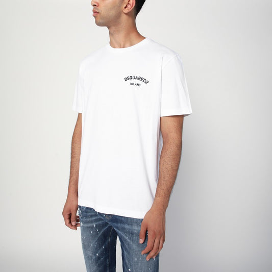 Dsquared2 White T-shirt with logo