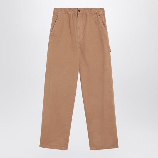 MM6 Maison Margiela Baggy/loose ochre cotton pants