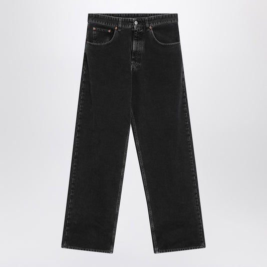 MM6 Maison Margiela Wide jeans in black denim