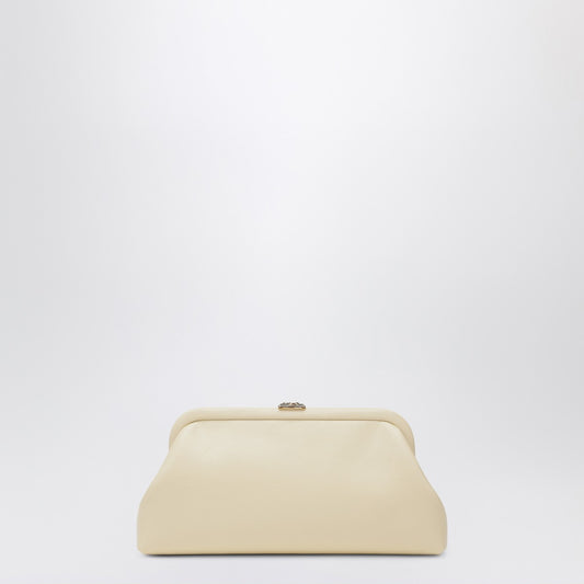 Jimmy Choo Skylar clutch in butter-colored leather