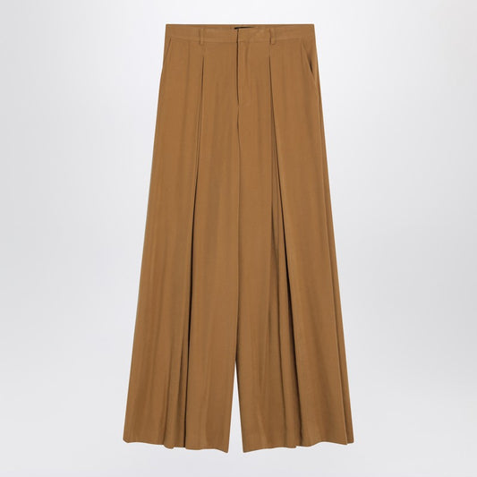 THE ANDAMANE Yellow ochre trouser skirt