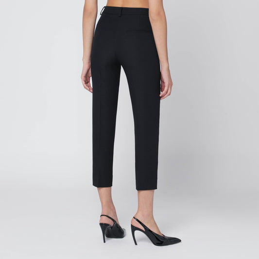 THE ANDAMANE Black Yacinta capri trousers